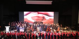 Çanakkale destanını sanatla buluşturan programa büyük ilgi