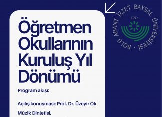 Öğretmen Okullarının Kuruluş Yıl Dönümü Programı