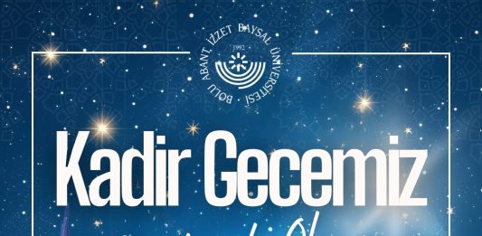Rektörümüzden Kadir Gecesi Mesajı