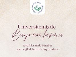 BAİBÜ’de Bayramlaşma Töreni