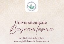 BAİBÜ’de Bayramlaşma Töreni