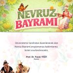 BAİBÜ Nevruz Bayramı Kutlama Programı