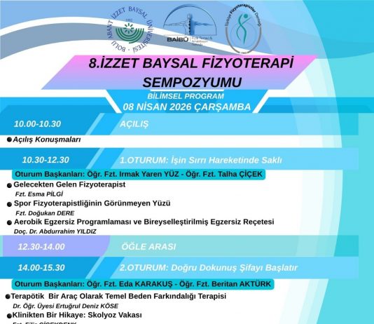 8. İzzet Baysal Fizyoterapi Sempozyumu
