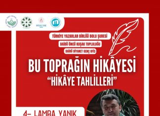 Etkinlik Duyurusu: Bu Toprağın Hikâyesi “Hikâye Tahlilleri”