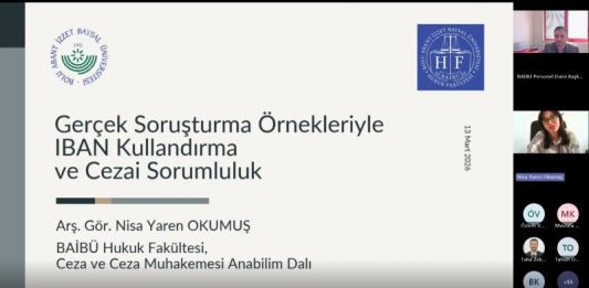 “Gerçek Soruşturma Örnekleriyle IBAN Kullandırma ve Cezai Sorumluluk” Eğitimi Gerçekleştirildi
