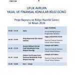 Ufuk Avrupa Yasal ve Finansal Konular Bilgi Günleri