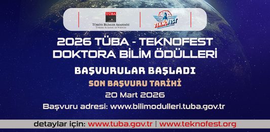 TÜBA-TEKNOFEST Doktora Bilim Ödülleri 2026 Başvuruları Başladı