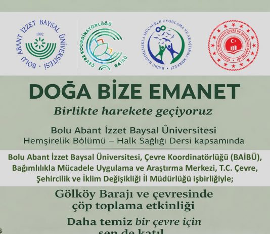 Gölköy Barajı’nda Çevre Temizliği Etkinliği