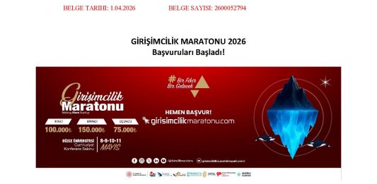 12. Girişimcilik Maratonu Başlıyor!