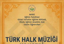 Duyuru: Türk Halk Müziği Konseri