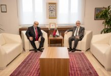 TRMOTOR Genel Müdürü Dinç’ten Rektör Yiğit’e ziyaret