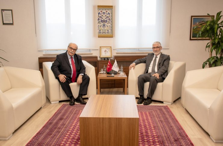 TRMOTOR Genel Müdürü Dinç’ten Rektör Yiğit’e ziyaret