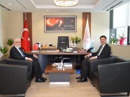 Rektör Yiğit’ten, Kamu Hastaneleri Genel Müdürü Demirkol’a Ziyaret