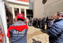 Üniversitemiz Tıp Fakültesi öğrencileri afet eğitimi aldı
