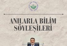Etkinlik Duyurusu: Anılarla Bilim Söyleşileri