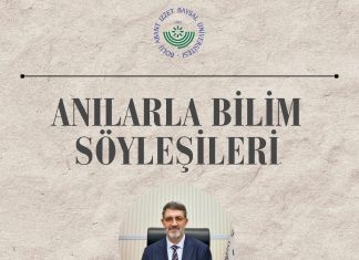 Etkinlik Duyurusu: Anılarla Bilim Söyleşileri