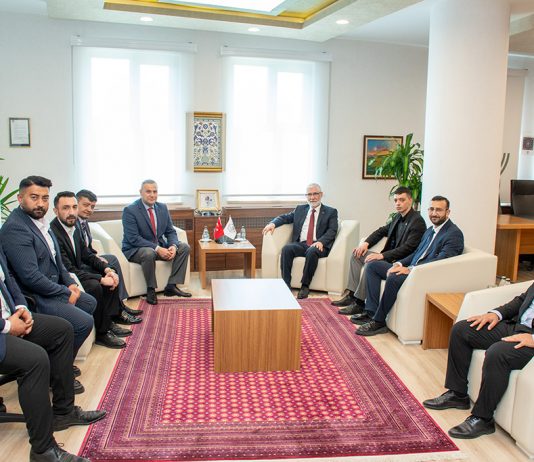 MHP il yönetiminden Rektörümüze ziyaret