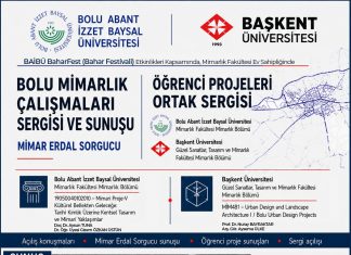 Bolu Mimarlık Çalışmaları Sergisi ve Sunuşu