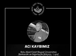 Taziye mesajı (Öğrencimiz Nguie Mbion-Mbion Noel Dylan)