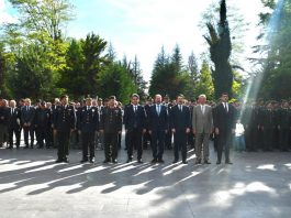 Rektör Yardımcımız Prof. Dr. Ferudun Kaya, Şehitlik Ziyaretine Katıldı