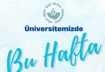 BAİBÜ Kültür ve Kongre Merkezi’nde Bu Hafta