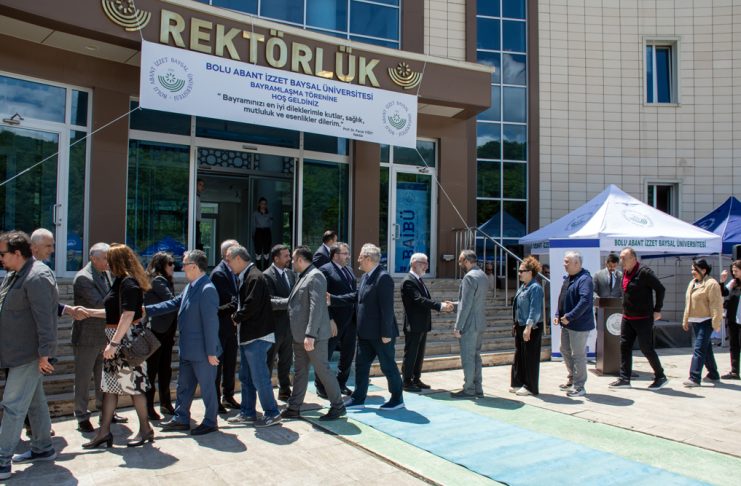 Bayramlaşma Töreni yapıldı