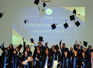 Turizm İşletmeciliği Bölümü Mezuniyet Töreni yapıldı