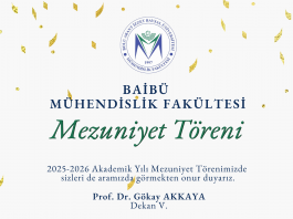 Mühendislik Fakültesi 2025-2026 Akademik Yılı Mezuniyet Töreni
