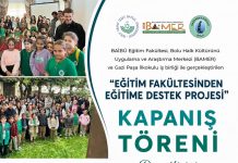 “Eğitim Fakültesinden Eğitime Destek Projesi” Kapanış Töreni