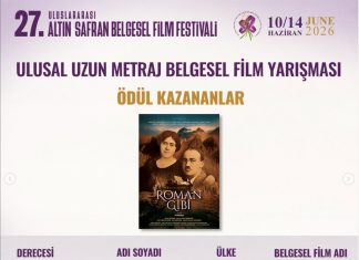 Altın Portakal ödüllü belgesele bir ödül de Altın Safran’dan