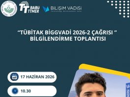 “TÜBİTAK BİGGVADİ 2026-2 Çağrısı” Bilgilendirme Toplantısı
