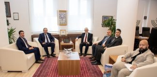 Kick Boks Federasyonu Başkanı Salim Kayıcı’dan Üniversitemiz Rektörü Prof. Dr. Faruk Yiğit’e ziyaret