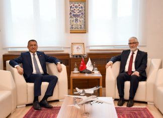 28. Dönem Milletvekili ve TBMM Dışişleri Komisyonu Başkanı Fuat Oktay’dan Üniversitemiz Rektörü Prof. Dr. Faruk Yiğit’e ziyaret