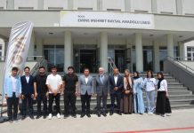 Rektörümüzden, TÜGVA yaz okulu öğrencilerine ziyaret