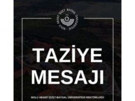 Taziye mesajı (Pınar Kabasakaloğlu’nun annesi Sabire Tapağ)