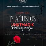 17 Ağustos Marmara Depremi Anma Mesajı