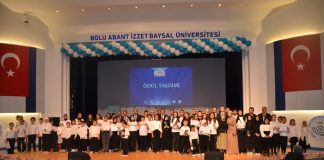 BAİBÜ’de TÜGVA Tarafından Düzenlenen Ödül Töreni Gerçekleştirildi