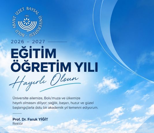 Rektörümüz Prof. Dr. Faruk Yiğit’in yeni dönem mesajı
