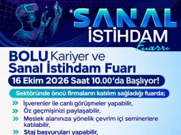Bolu Sanal Kariyer ve İstihdam Fuarı Başlıyor